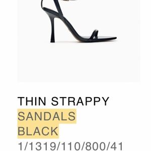 Zara sandal / heel